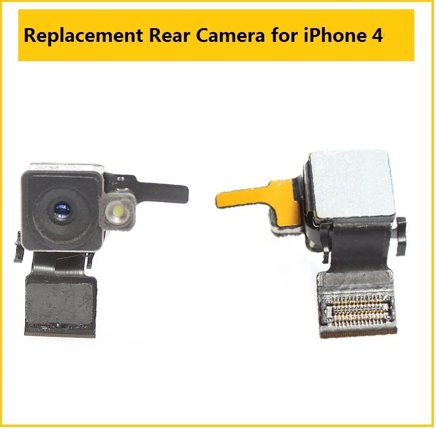 Оригинальная основная задняя камера для iphone 4 4s 5 5s 5c с гибким кабелем модель 100%