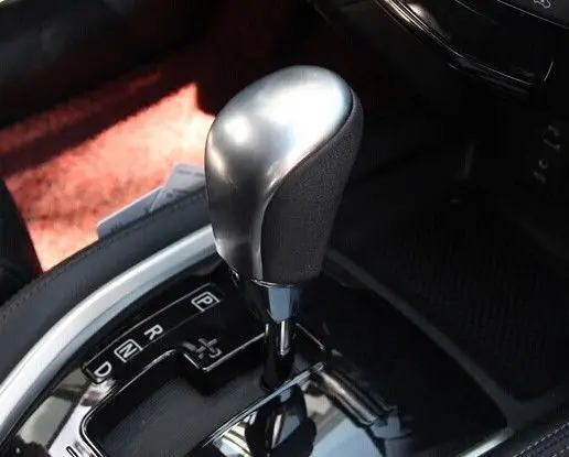 Матовый хром на чехол для рычага переключения передач Накладка Nissan Sentra X-Trail 2013 2014