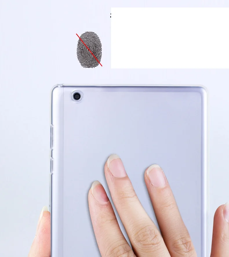 Тонкий прозрачный чехол для Xiaomi Mi Pad 4 MiPad 8 ''Прозрачный матовый из ТПУ 8'' чехол|Чехлы планшетов и
