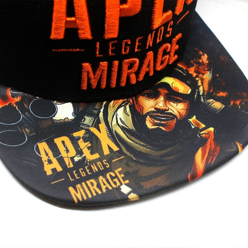 Бейсбольные кепки для игры Apex Legends Mirage хип хоп Уличная летняя кепка водителя