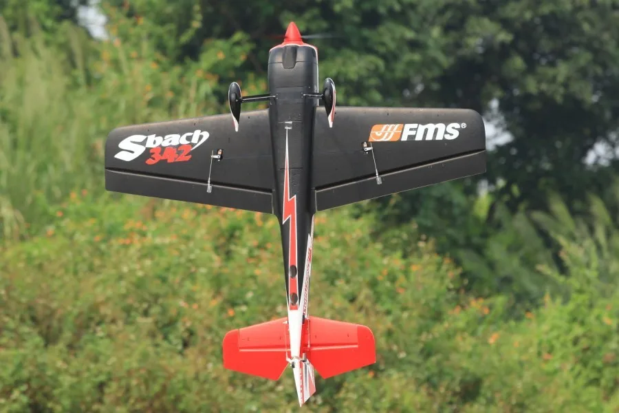FMS 1300 мм 1 3 м Sbach 342 4CH 4S прочный EPO Аэробика 3D PNP RC самолет Радиоуправление хобби