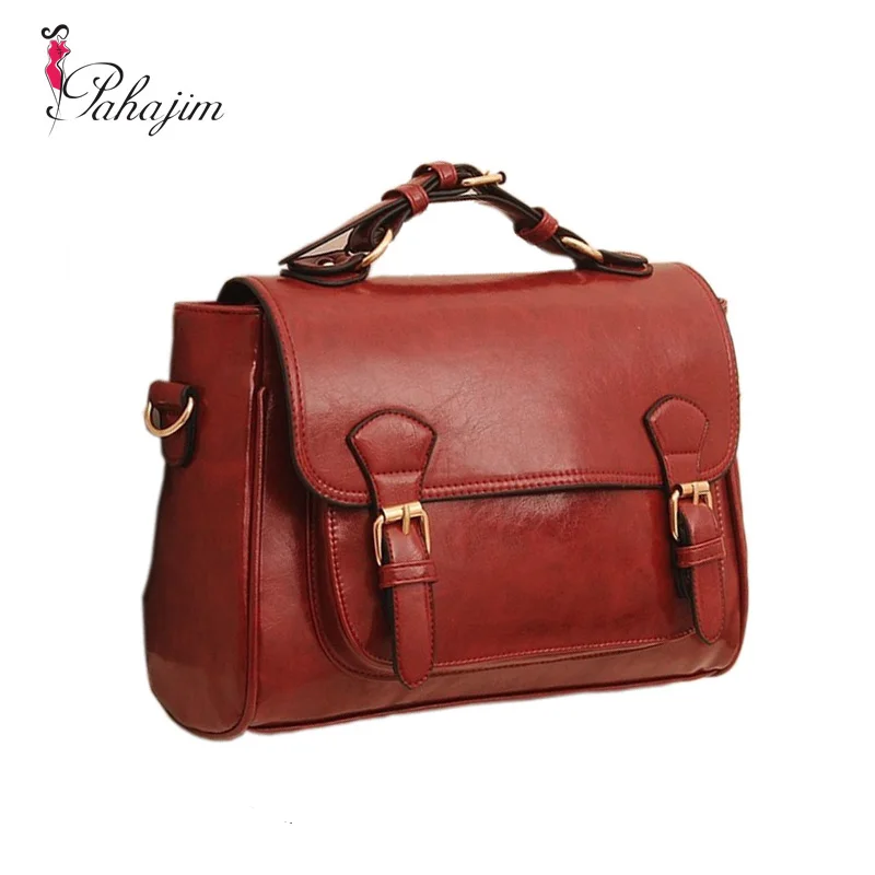 2017 женщины bolso mujer рохо мода антикварных старинных портфель красное вино