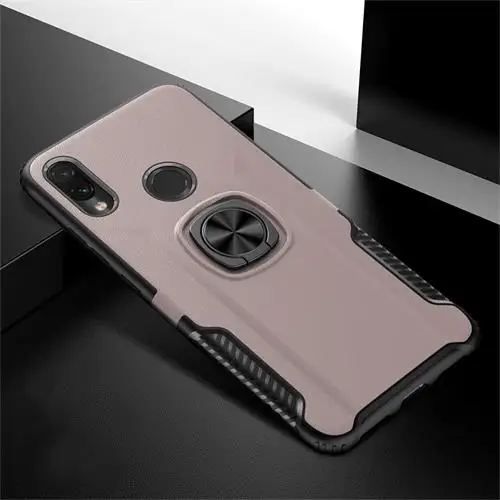 Pink Противоударный защитный чехол для Xiaomi mi 9 mi 9 SE mi 8 A2 Lite Play F1 с держателем для Xio mi Red mi Note 7 6 5 4 4X K20 Pro Funda - Цвет: Pink