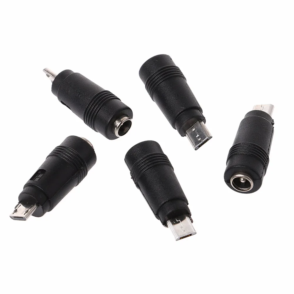 5 шт. 5x2 1 мм гнездовой разъем для Micro USB штекер DC питания адаптер|Соединители| |