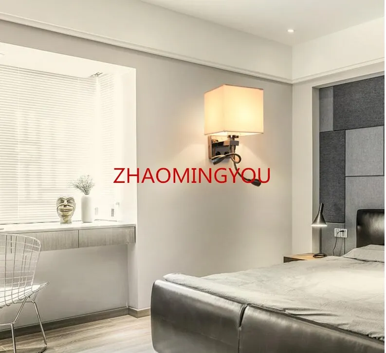 Светильник Светодиодный настенный из ткани и железа 10 шт.|iron wall lamp|wall lampreading lights