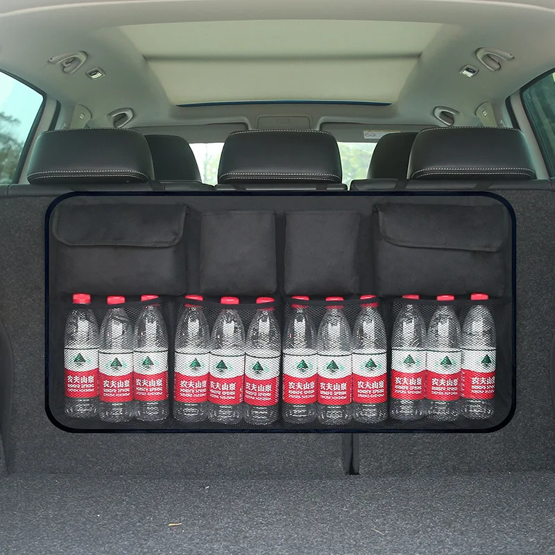

Quality Oxford Fabric Car Trunk Hanging Mesh Bag Net Organizer Auto Backseat Storage Pocket