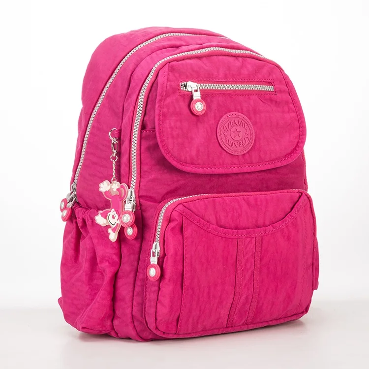 wine red TEGAOTE, школьный рюкзак для девочки-подростка, Mochila Feminina Escolar, женские рюкзаки, сумка, нейлон, Повседневный, Travevl, рюкзак для ноутбука, Femal - Цвет: wine red