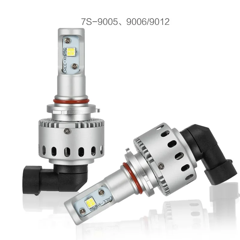 LDDCZENGHUITEC Автомобильные светодиодные фары 7S led cree chip DC12V DC24V H4|car headlight|car ledled headlight |