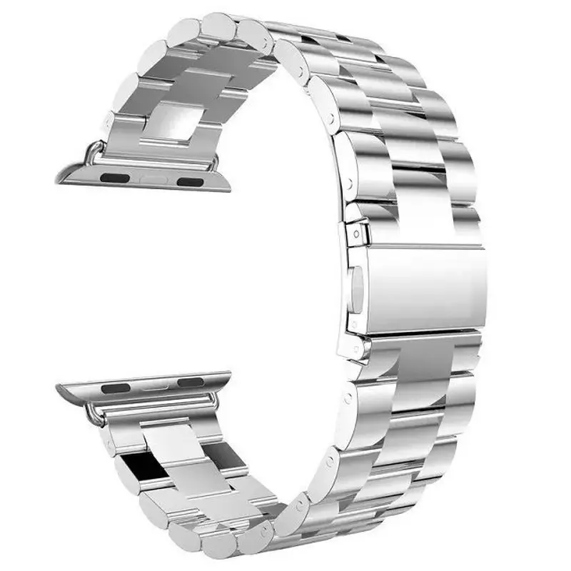 Ремешок из нержавеющей стали для Apple Watch 4 3 2 1 38/40 мм 42/44 сменный Браслет Iwatch 10