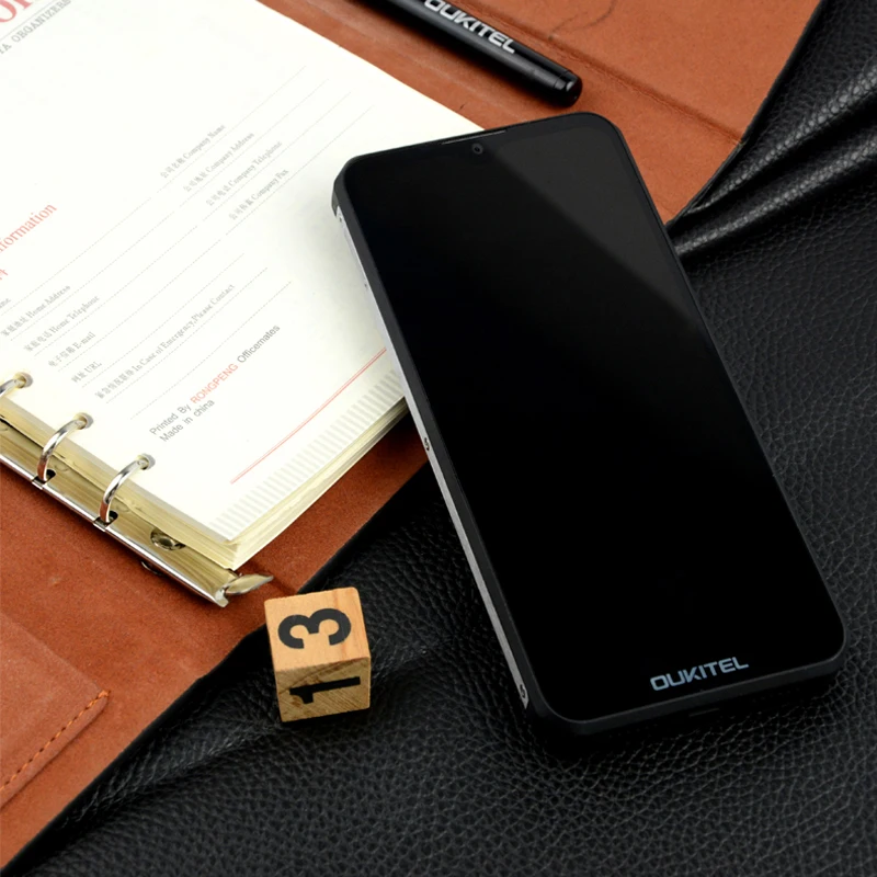 OUKITEL K12 Android 9,0 мобильный телефон 6," 19,5: 9 MTK6765 6G ram 64G rom NFC 10000mAh 5 V/6A Быстрая зарядка отпечатков пальцев Смартфон