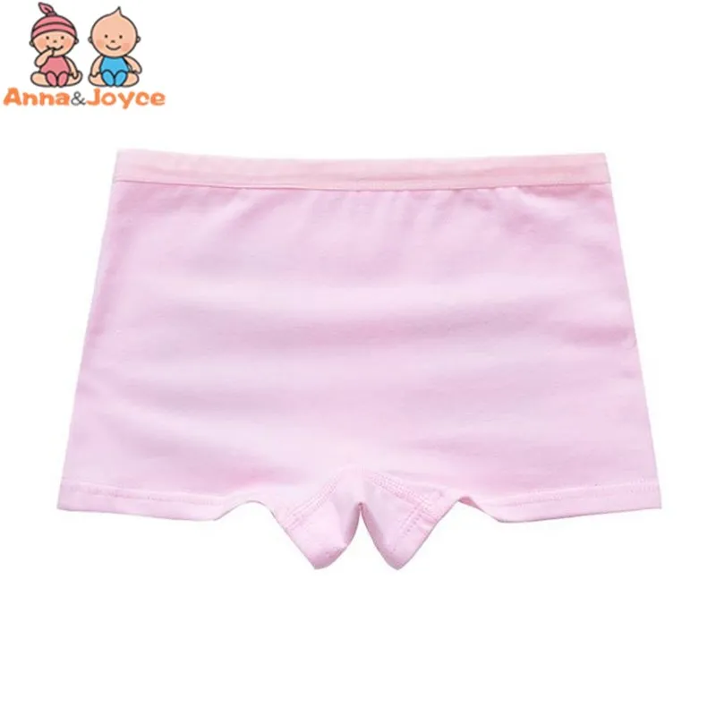 6 шт./лот детское нижнее белье трусы боксеры на плоской подошве для девочек