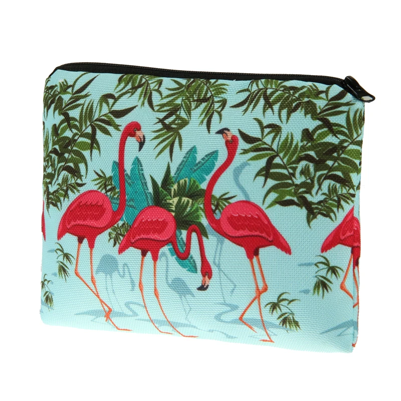 Jom Tokoy Flamingos простая сумка для макияжа с 3D принтом косметический Чехол Женский trousse