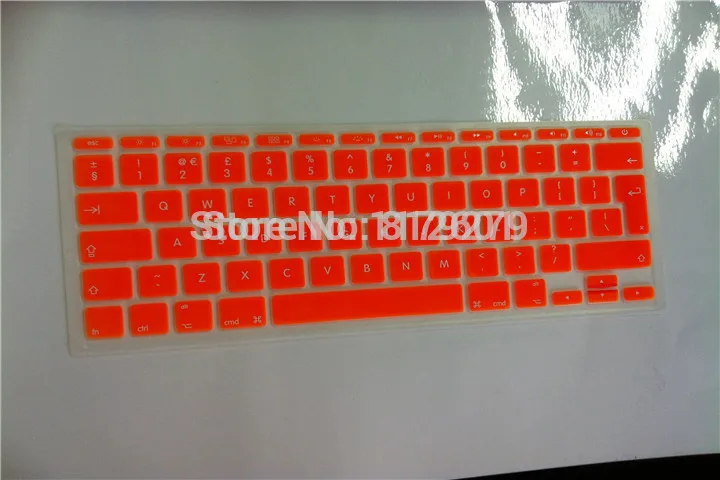 Прозрачная силиконовая защитная крышка для клавиатуры Macbook Air 11 &quot11 6&quot