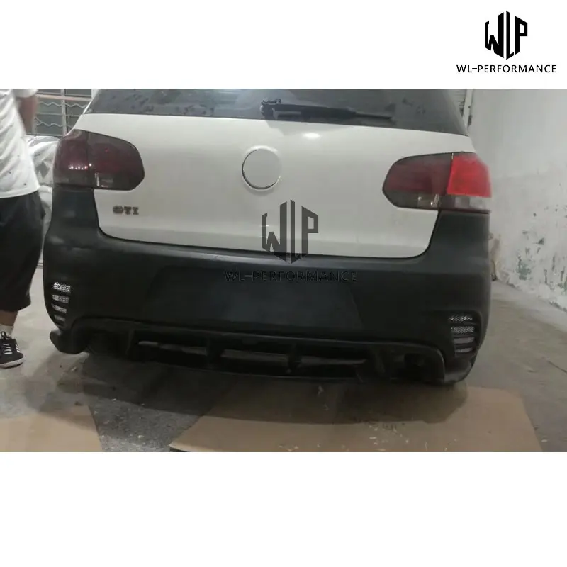 Неокрашенные комплекты для кузова автомобиля Golf 6 PP передний задний бампер