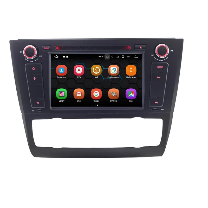 Android 7 1 2 Гб RAM Автомобильный мультимедийный CD DVD Авторадио плеер для BMW E81