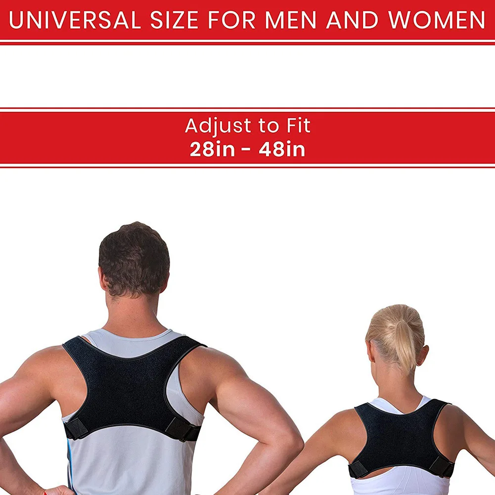 

NEW Posture Corrector Fracture Support Back Shoulder Correction Brace Belt Strap