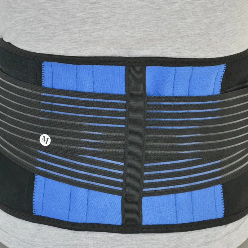 Free shipping High Quality Neoprene Double Pull Lumbar Spinal Braces Back Support Belt Lower Pain Relief Self-heating | Красота и
