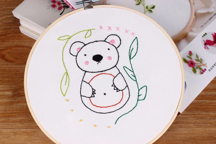 Легко мультфильм DIY Вышивка Набор для начинающих детей рукоделие вышивка крестиком ручной работы Искусство ремесло вышитая картина домашний Декор подарок