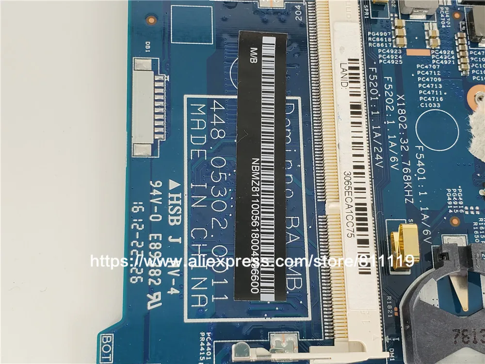 Материнская плата для Acer Aspire материнская NB.MZ811.005 448.05302.0011 DDR3 Протестирована |