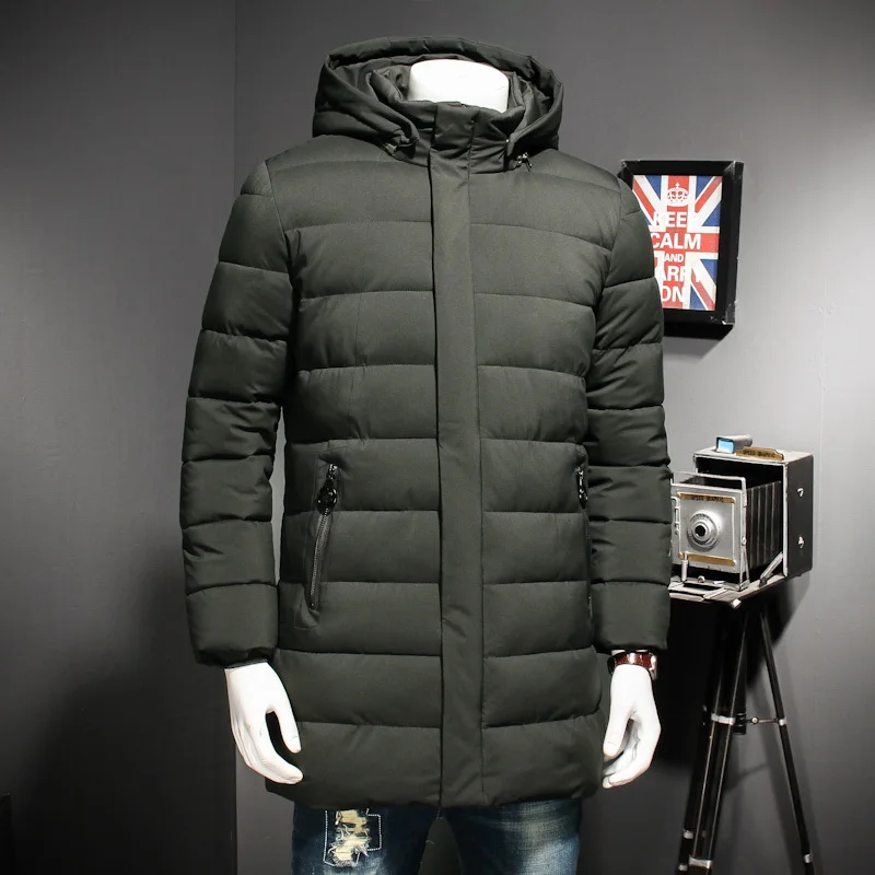 Размера плюс 8XL 7XL 6XL 5XL 2018 Мужская зимняя Дизайнерская куртка на молнии с