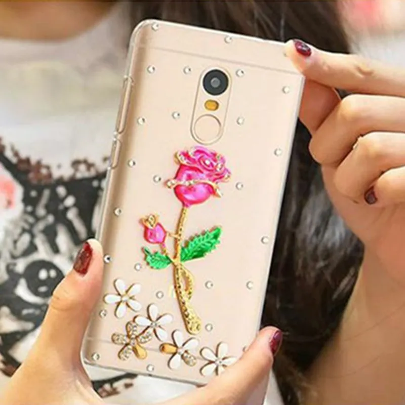 Redmi 6 Por 6A bling Diamond Rhinestone Case for Xiaomi Note 4X 4 3 5 5a Pro Prime S2 4a Mi6 mi5s Mi A2 LITE A1 6X 8 |