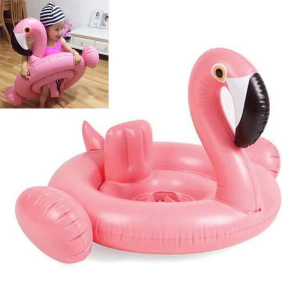 

Inflatable Flamingo Circle Air Mattress Swimming Swan Pool Float Swim Ring Seat Boat Raft Summer Water Fun Pool Toys