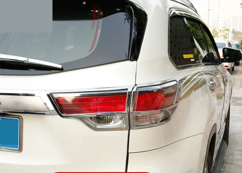 Аксессуары для TOYOTA HIGHLANDER 2015 2016 2017 автомобильные задние противотуманные фары
