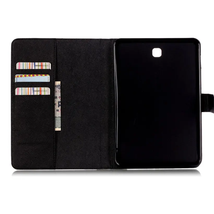 Tab S2 8 0 дюймов Чехол окрашенный чехол для Samsung Galaxy T710 T715 T713 T719 умный планшета PU