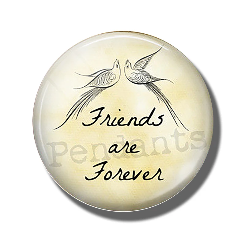 PACK OF 1 "Первый мой Sister Always мой друг" холодильник дружбы Магнитный сувенир подарок Алфавит милые магниты для холодильников для домашнего декора - Цвет: PACK OF 1