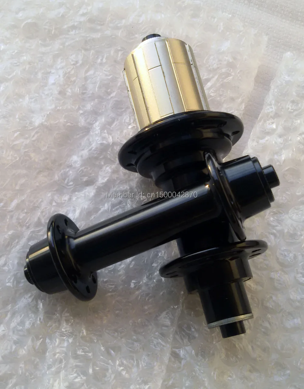 Втулка для дорожного велосипеда Powerway R13 передняя и задняя 16/20 отверстий черная