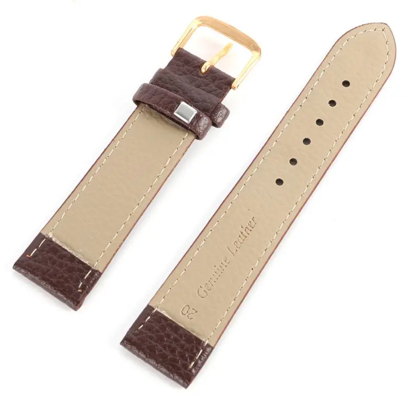 Ремешок для часов 12 22 мм мягкий ремешок с зернистой полосой пряжкой|leather watch strap|watch