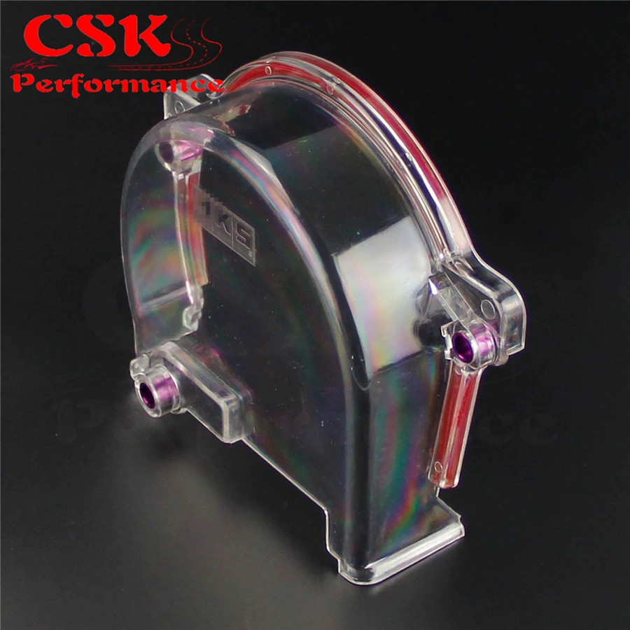 Одиночная Прозрачная крышка ремня синхронизации для Mitsubishi Lancer 4G13 4G15|timing belt cover|clear