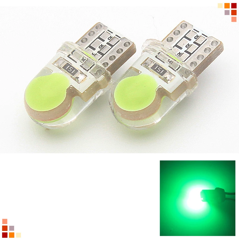 2шт T10 светодиодный Canbus W5W 194 168 501 8SMD COB Габаритные фонари для автомобиля супер