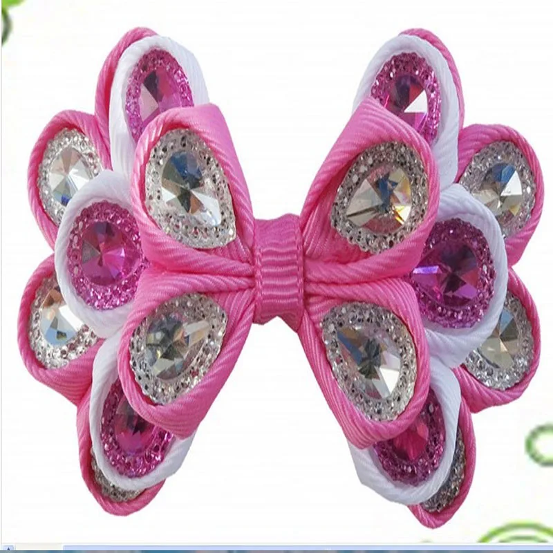 16 шт. заколка крокодил для волос с кристаллами 3 5 дюйма|hair accessories|hair accessories free