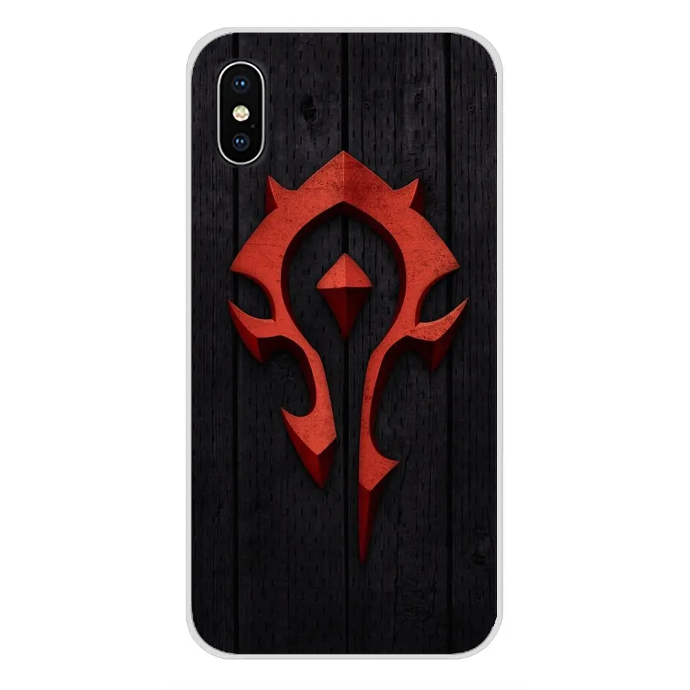 Мягкий прозрачный чехол для Xiaomi Redmi 4A S2 Note 3 3S 4 4X 5 Plus 6 7 6A Pro Pocophone F1 game WOW World of Warcraft horde