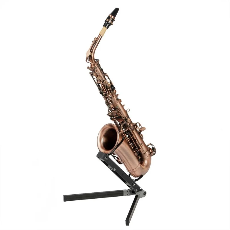 Складная подставка для саксофона держатель штатива Alto Sax металлическая