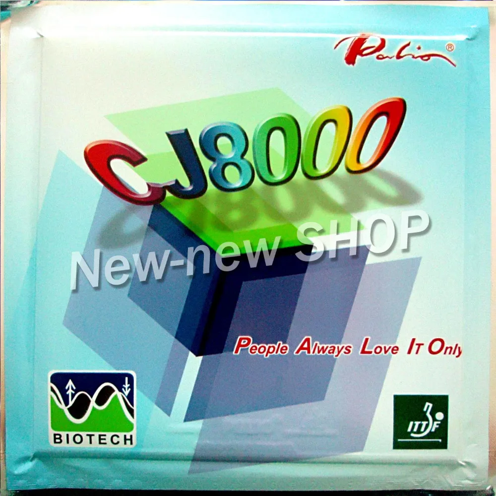 Резина с губкой Palio CJ8000 (BIOTECH) для настольного тенниса (пинг понга) твердость 42