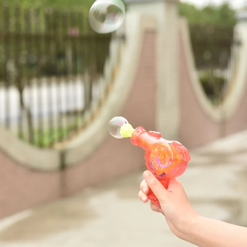 1 шт. Прекрасный Мультфильм Животных Мыло Вода Bubble Gun Для Детей На Открытом