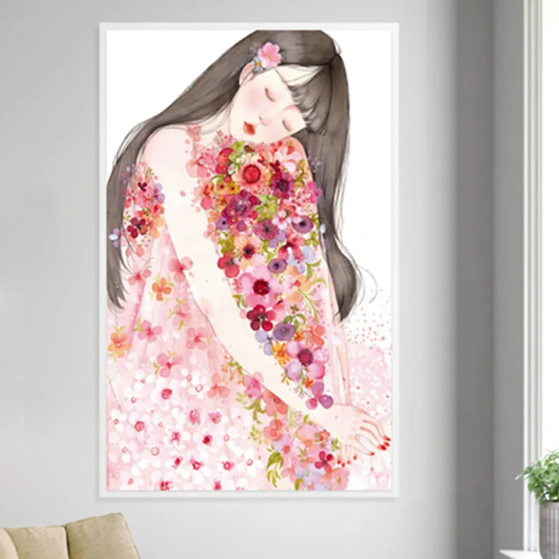 HOT mural Digital painting Oil number Poster Canvas picture of living room Nail decoration dragon ball wholesale | Дом и сад