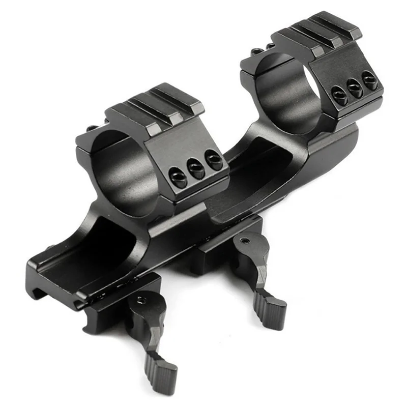 Hunting tactical fast QD 25.4mm /30mm Quick Release Cantilever Weaver Forward Reach Dual Ring Rifle Scope Mount | Спорт и