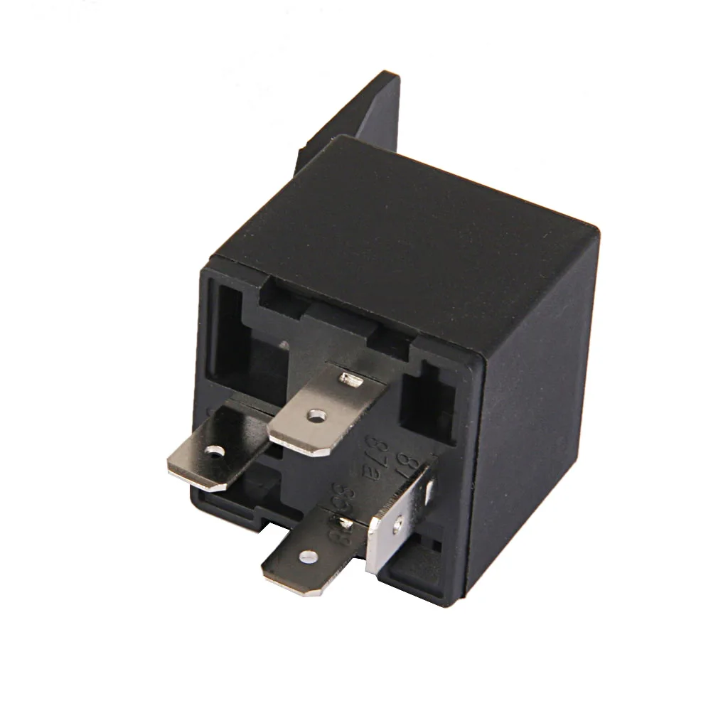 Автомобильное реле 4 Pin SPST контактное устройство Быстроразъемное 40 Amp 12V DC