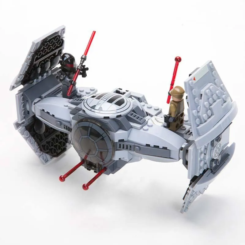 10373 Star Wars сборка пластиковых строительных блоков серии TIE Senior прототип машина