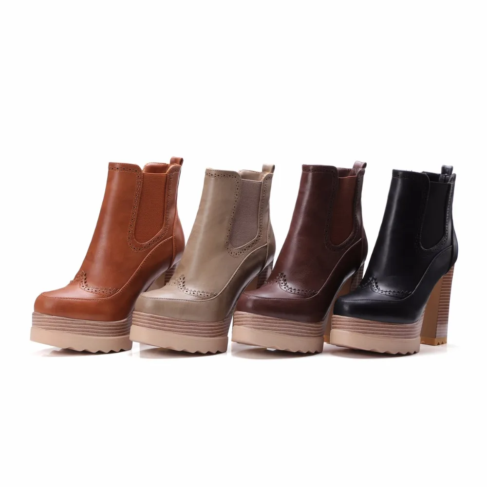 Женская обувь на высоком каблуке 11 см Размеры 33 40 42|size 33|slip on bootsslip shoes women |