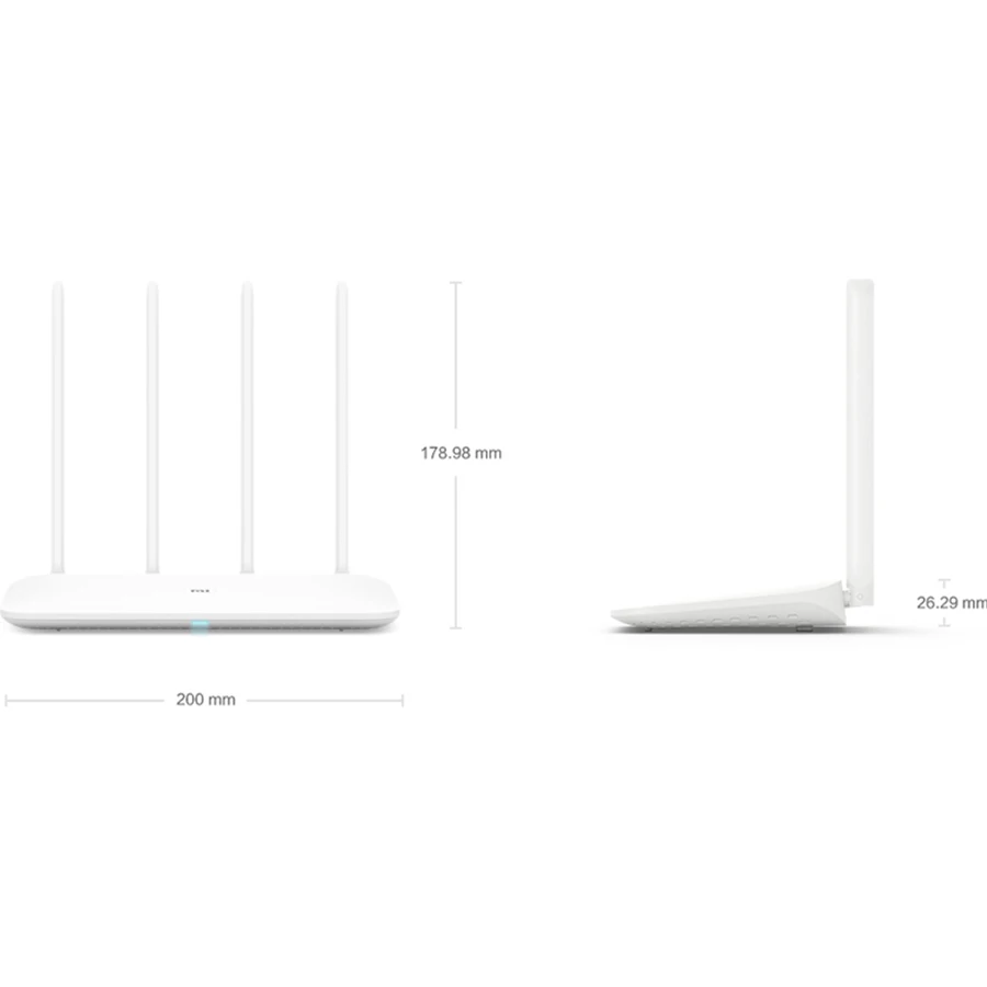 Оригинальный Xiaomi Mi WiFi роутер 4 ретранслятор 2 ГГц 5 128 МБ DDR3 1200 двухдиапазонный