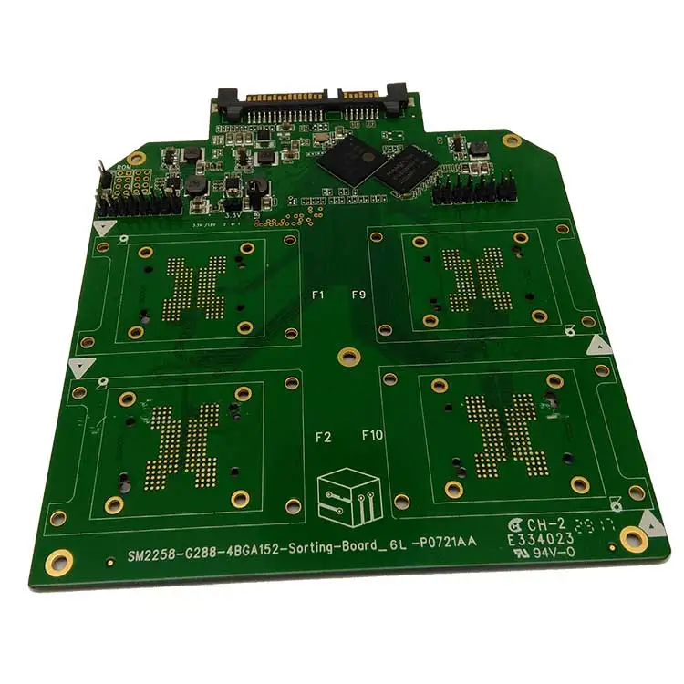 Новый BGA152 одно сопротивление четыре флип тест приспособление SM2258H мастер SSD флэш