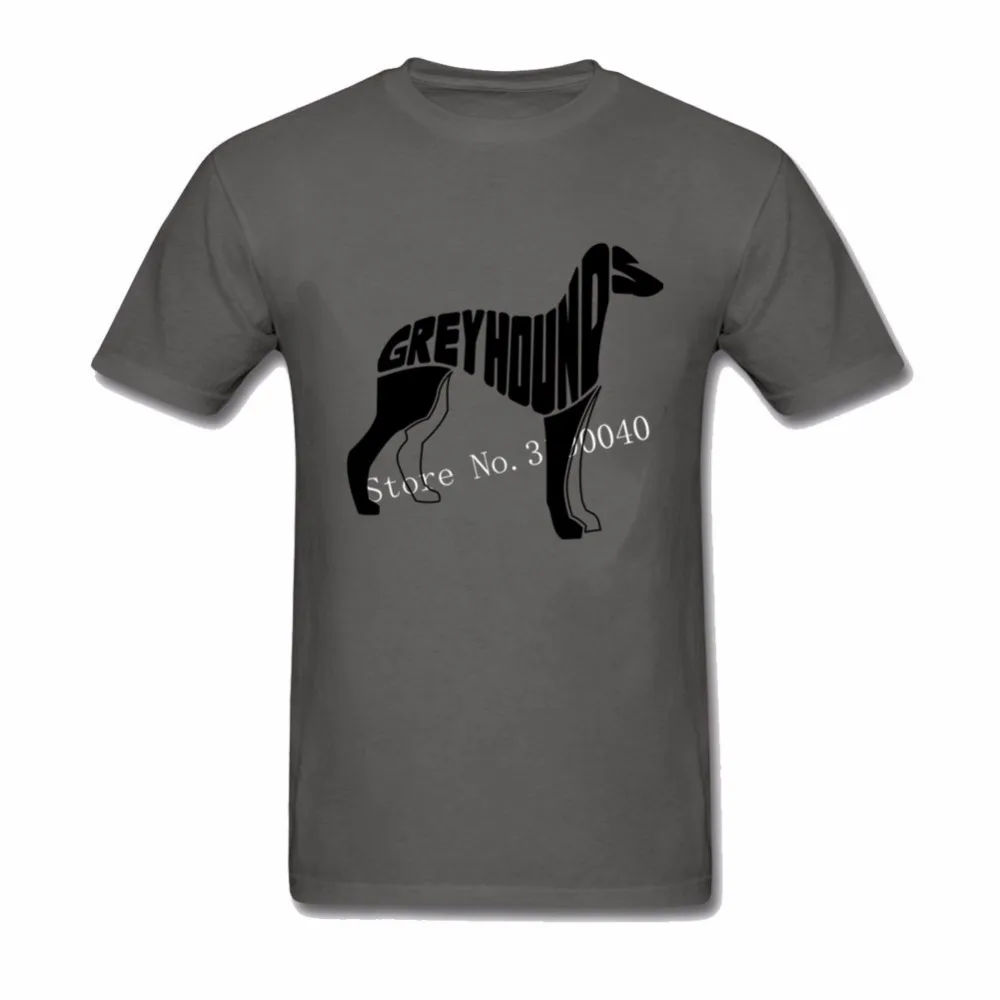 Борзая Собака Футболка Для мужчин 2018 новый короткий рукав Harajuku для camisetas аниме