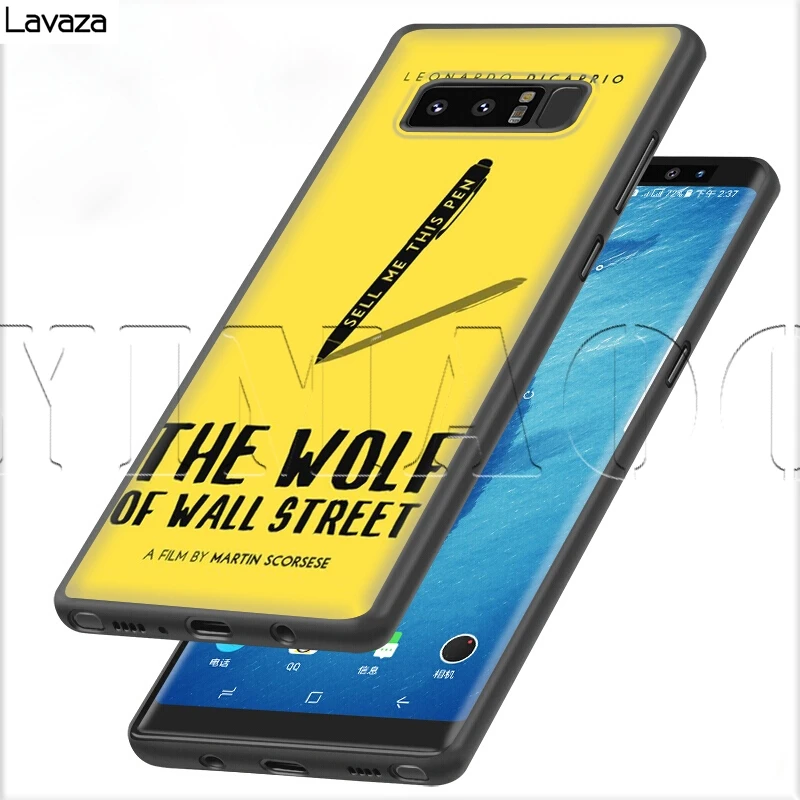 Lavaza волк с Уолл-стрит чехол для Samsung Галактики S6 S7 край J6 S8 S9 S10 плюс A3 A5 A6 A7 A8 A9 Note 8 9 |