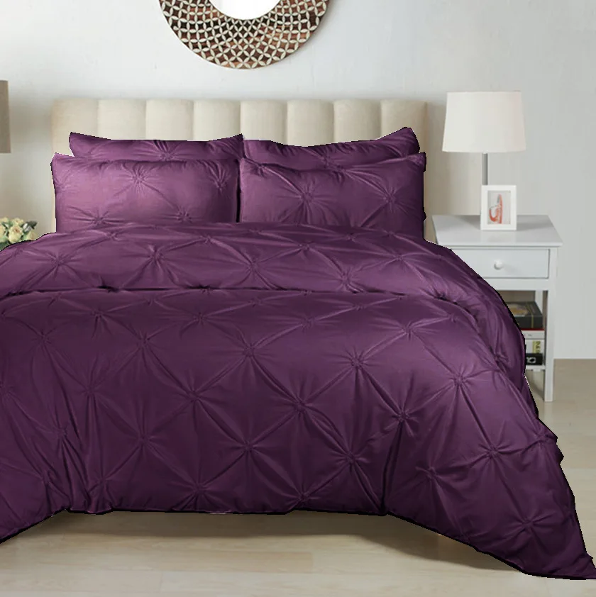 

New Pure Color Luxury ruffle Bedding set Soft Pleated Oversize Bed Suit Clean and Comfortable Sheet Household decoration28
