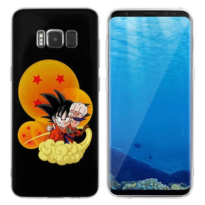 002 Чехол для samsung Galaxy S9 S8 плюс S9Plus S8Plus S9+ S8+ S7 S6 край Драконий жемчуг супер z Забавный мобильный телефон основа Coque S7Edg - Цвет: 002