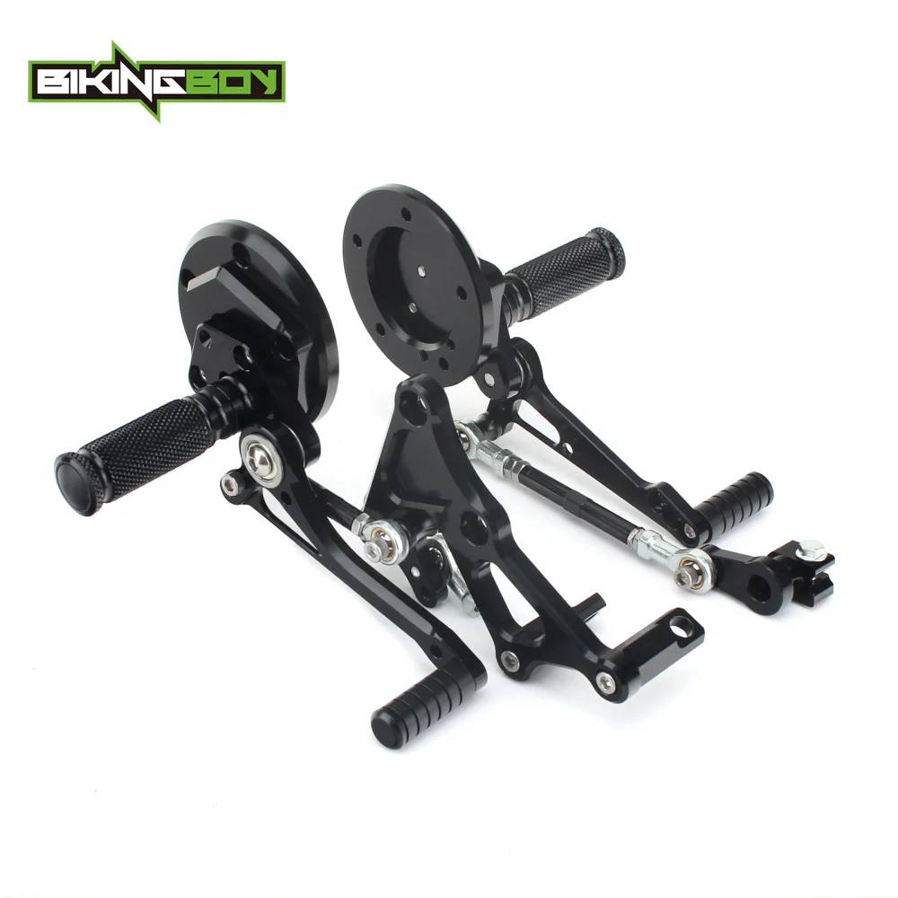 BIKINGBOY для Yamaha VMX 1700 V-MAX 09, 10, 11, 12, 13, 14, 15, 16, 17, 18, 19, подножки Сзади наборы для ухода за кожей задние Регулируемый гоночный двигатель